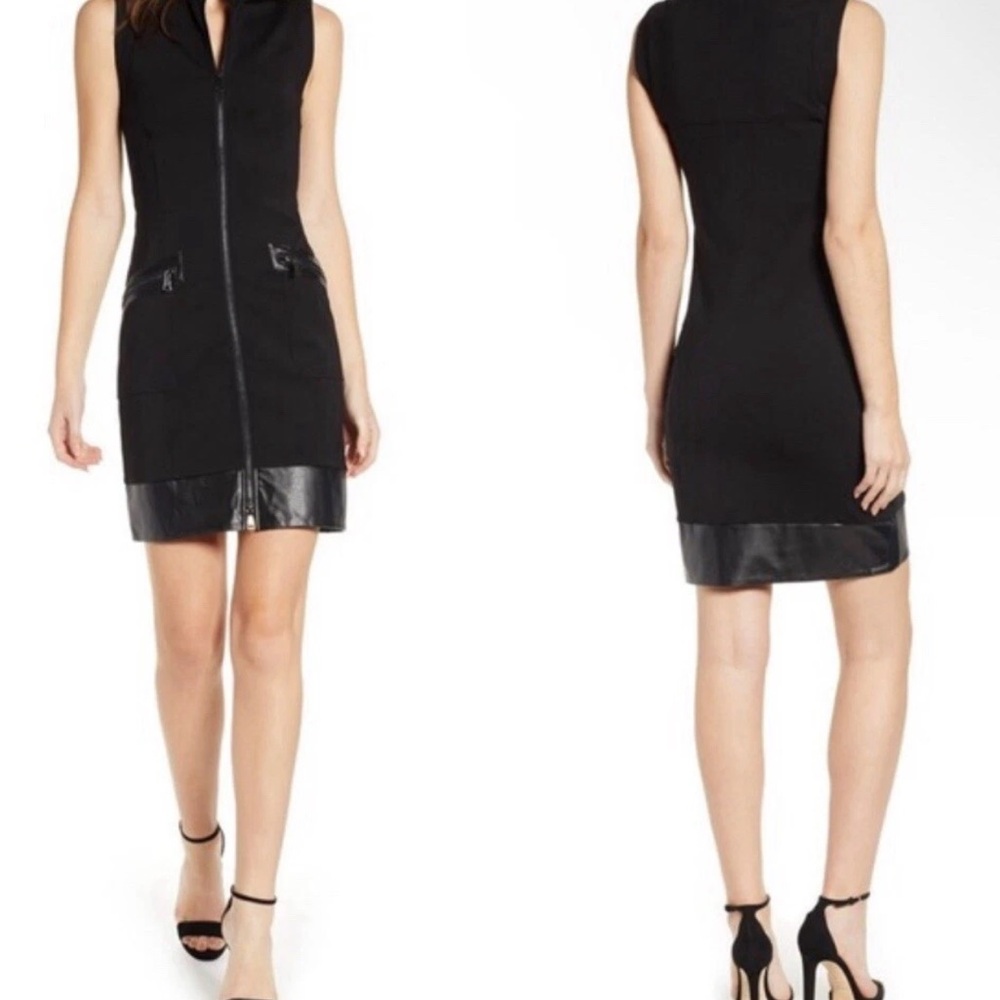 Sentimental NY Ponte Zippered Dress 6